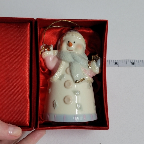 Baum Bros Formalities Snowman bell ornament - Picture 13 of 16